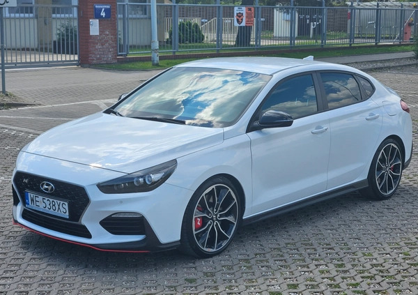 Hyundai i30 N cena 95000 przebieg: 59000, rok produkcji 2019 z Warszawa małe 191